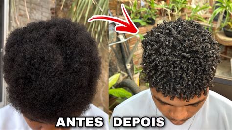 COMO CACHEAR CABELO CRESPO CURTO TIPO 4 TUTORIAL COMPLETO 2023 POR