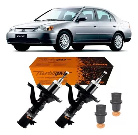 Par Amortecedor Cofap Dianteiro Civic 2003 2004 2005 Kits