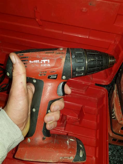 Hilti Cordless Drill Driver, 5.2ah Battery, 3no 3ah Battery, C 4/36-90 ...