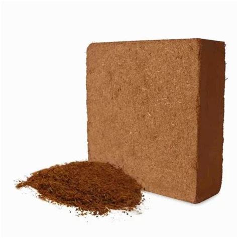 Rectangular Brown Cocopeat Block For Plant Nurseries At Best Price In