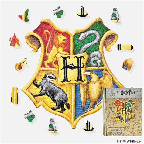 Harry Potter Wooden Jigsaw Puzzles - Officially Licensed