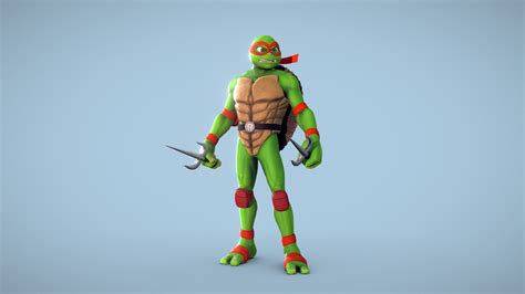 Raphael Ninja Turtle - Buy Royalty Free 3D model by efrenfreeze ...