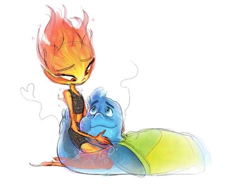 Disney Fan Art Disney Pixar Disney Drawings Cute Drawings Fireboy