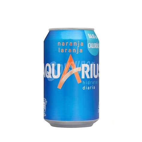 Aquarius Bebida Isot Nica De Naranja Lata De Centilitros