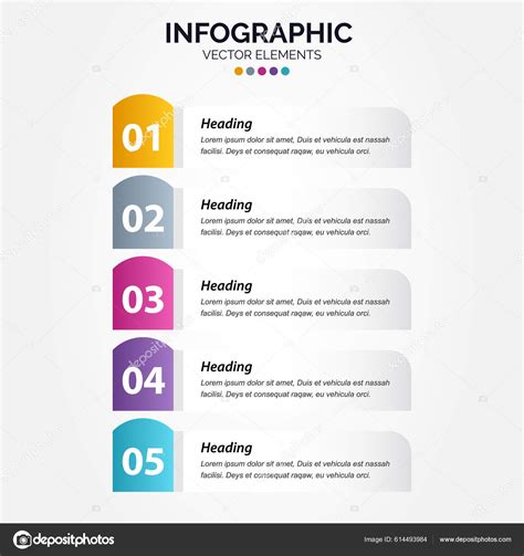 Tidslinje Alternativ Vertikal Infografik F R Presentationer Arbetsfl De