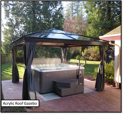 Hot Tub Gazebo Costco Garden Landscape Hot Sex Picture