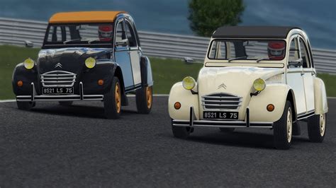 Assetto Corsa Citroen 2CV 1970 Stock Tuned Race Version YouTube