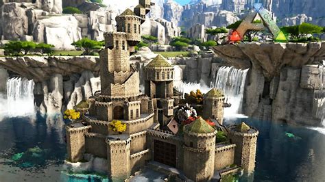 Ark Valguero The Crooked Castle Speed Build Youtube