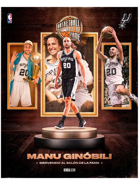 The Ceremony Began Manu Gin Bili Will Enter The Basketball Hall Of