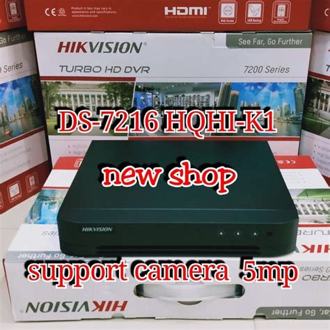 Jual DVR HIKVISION 16CH DS 7216 HQHI K1 TURBO HD Support 5MP Garansi