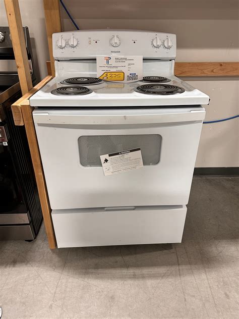 Brand New White Electric Range Model Rbs330drww Rag11869 Thrive Appliance