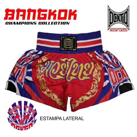 Short Muay Thai Estilo Tailand S Ockto Bangkok Magazinereitigre