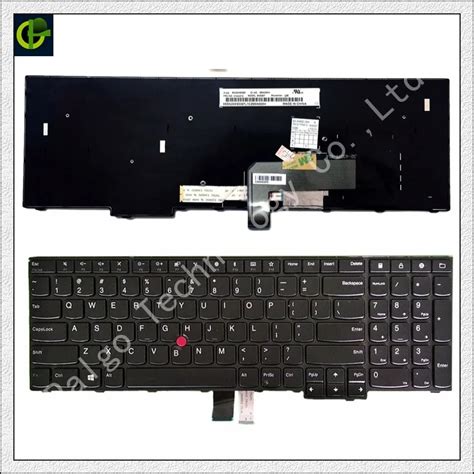 English Keyboard For LENOVO IBM ThinkPad E570 E575 FRU 01AX120 01AX160