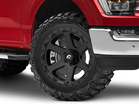 Fuel Wheels F 150 Ripper Matte Black 6 Lug Wheel 20x9 20mm Offset