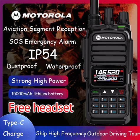 Jual Ht Motorola HX370S Walkie Talkie Digenggam Dengan Tegangan Tinggi