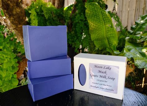 Moon Lake Musk Goats Milk Soap ~ Simply Soap Range — Moonlight Soaps