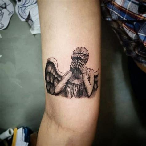 Weeping Angel Doctor Who Dr Who Tattoo Doctor Who Tattoos I Tattoo Party Tattoos Wedding