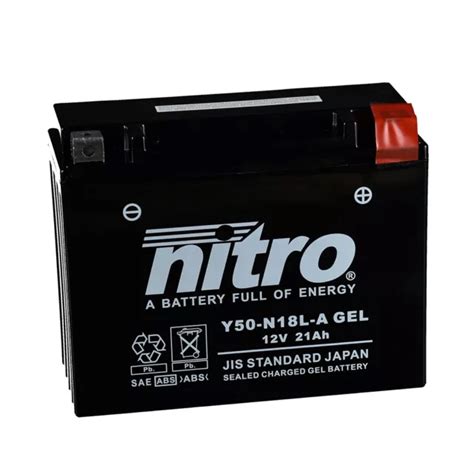 Batterie V Ah Y N L A Gel Nitro Honda Gl Goldwing