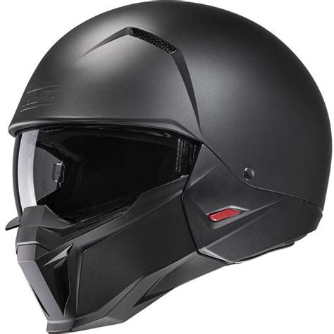 Casque I20 UNI SEMI FLAT BLACK HJC Noir Mat MAXXESS FR Casque Jet