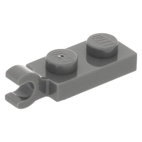 LEGO Einzelteil 63868 Dark Bluish Gray Plate Modified 1 X 2 With