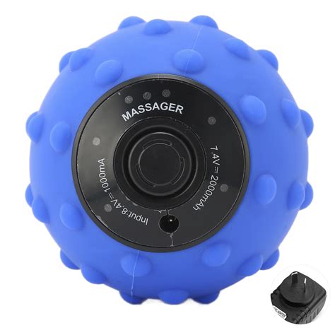 Vibrating Massage Ball 4 Speed Relieving Muscle Mini Electric Fitness