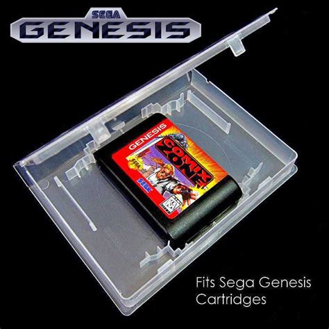 Sega Genesis Or Megadrive Custom Replacement Game Storage Case Etsy