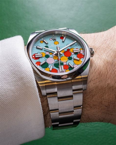 Hands-On: Rolex Oyster Perpetual Celebration Dial Watches | aBlogtoWatch