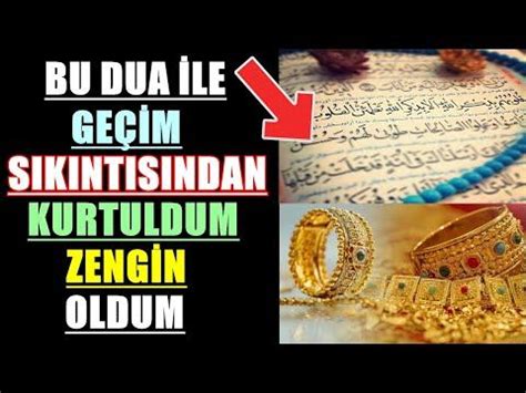 Bu Dua Le Ge M Sikintisindan Kurtuldum Zeng N Oldum Dualar Youtube