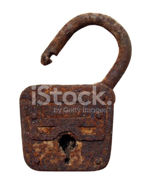 Old Rusty Padlock Stock Photo Royalty Free Freeimages