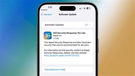 Apple Releases Another Rapid Security Response Update For Ios 16 2 Beta