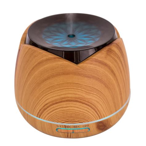 Difuzor Aromaterapie Pni Hu160 400 Ml 7 Culori Led Wood Grain Emag Ro