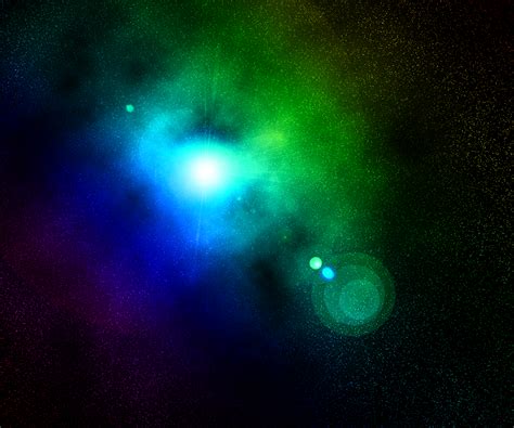 Rainbow Nebula by DarkElectricKnightX on DeviantArt