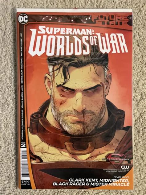 DC FUTURE STATE Superman Worlds Of War 1 2 Lot Complet De Bandes