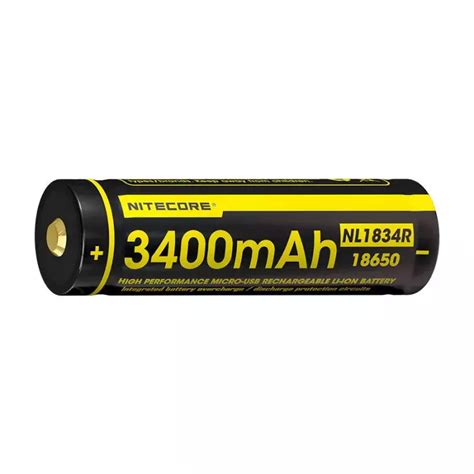 Batterie Nl R Mah V Nitecore