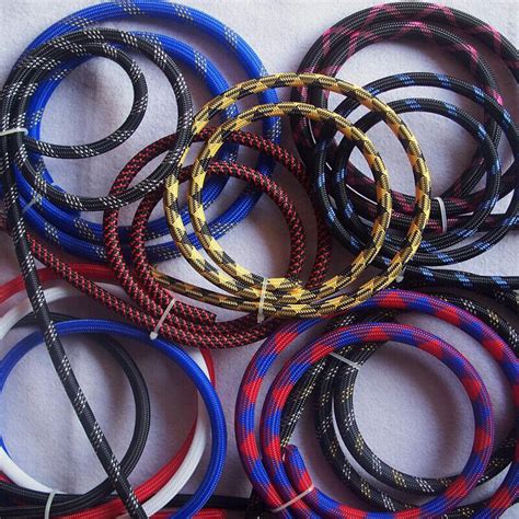 Mm Mix Color Expandable Braided Dense Pet Sleeving Cable Weave High