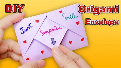 Origami Cards Origami Easy Origami Envelope Easy Heart Envelope Letter Folding Happy B Day