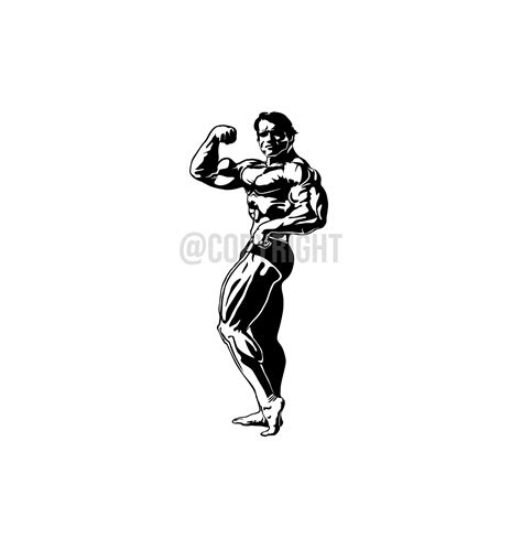 Arnold Schwarzenegger Front Biceps Pose Old School 57 OFF