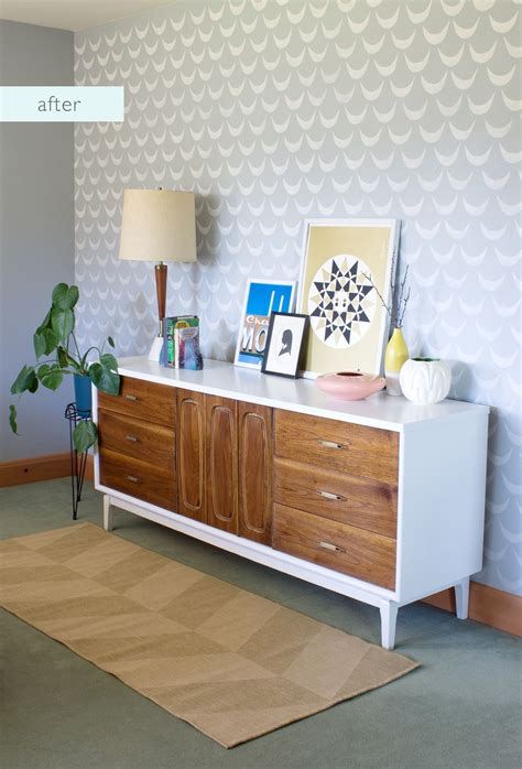 Bedroom Makeover: Mid Century Dresser Makeover - After | Furniture ...