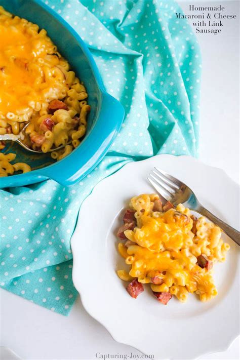 Macaroni And Cheese With Sausage Recipe From Kristen Duke