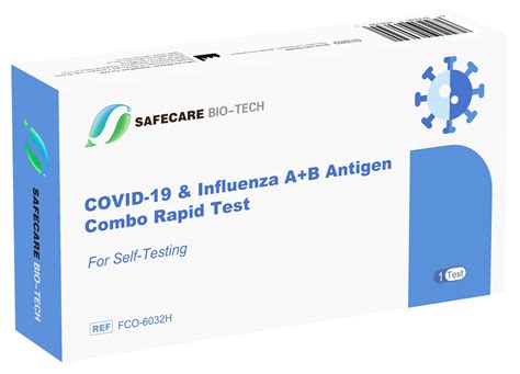 Safecare Bio Tech Safecare Influenza A B Antigen Covid 19 Combo Rapid