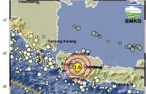 Gempa Terkini Magnitudo 1 6 Guncang Cianjur Jawa Barat