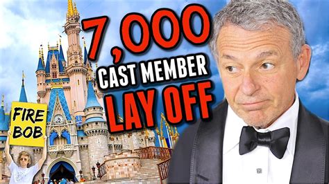 Bob Iger Layoffs 7000 Disney Cast Members Youtube