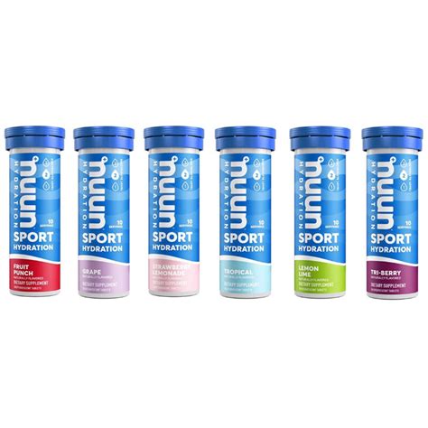 Nuun เครื่องดื่มผงอัดเม็ด Strawberry Lemonade Nuun Sport รสสตอเบอร์รี่