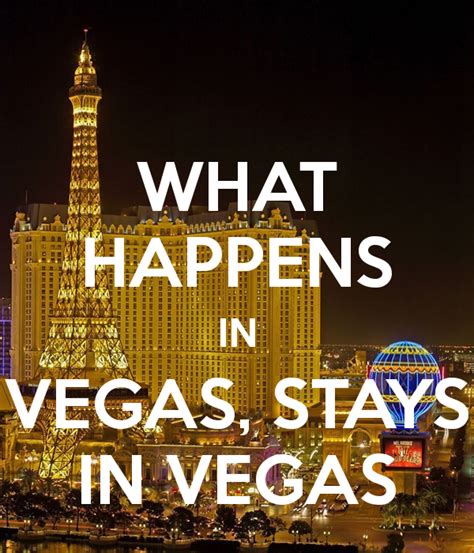 What Happens In Vegas Stays In Vegas Logo