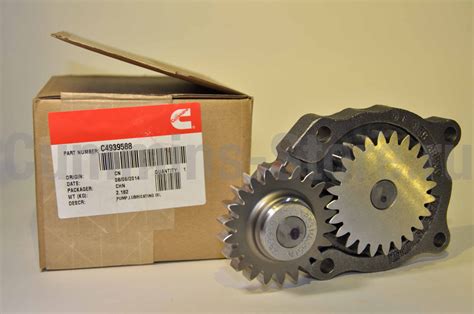 4939588 3971544 Масляный насос Камминз / Lubricating Oil Pump Cummins ...