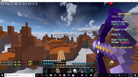 I Got Bowspammed Minecraft Hypixel Skywars Youtube