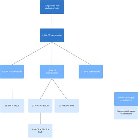 Tree Diagram Illustrating The Diagnostic Imaging Interventions