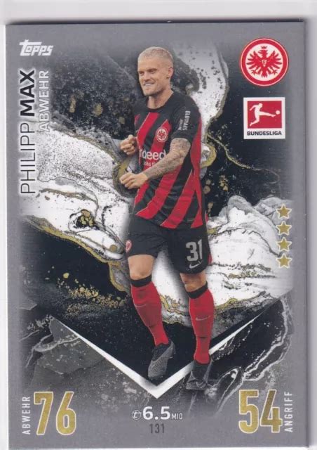 Topps Match Attax Bundesliga Carte Num Ro Philipp