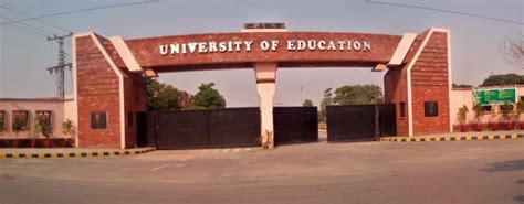 University Of Education Lahore Opens Admission For Phd Programs Across