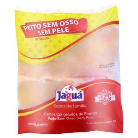 Filé de Frango Sassami Jagua 20Kg Pacote MegaG Alimentos